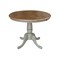 International Concepts Round 36 in Rd Extension Dining Table, 2 Emily Chairs, Hickory/Stone, 36 W, 48 L, 29.3 in H, Wood K41-36RXT-C617-2 - alternate 2